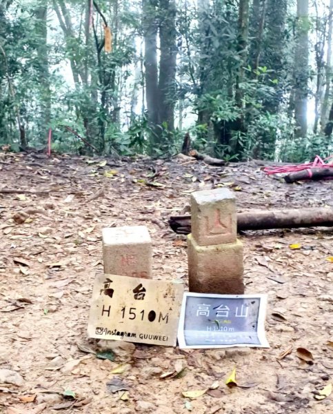【中級山縱走】高島縱走（高台山，小島田山，中島田山，大島田山）2740976