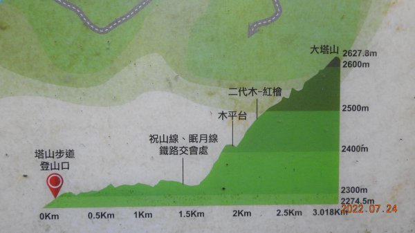 最高小百岳-大塔山2663M&阿里山二延平步道1775058