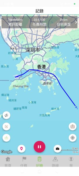 四川成都天府機場→香港國際機場→臺灣桃園國際機場2941830
