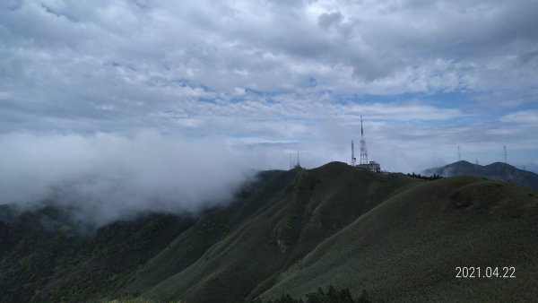 陽明山再見雲瀑觀音圈+月亮同框&夕陽4/22&241359265