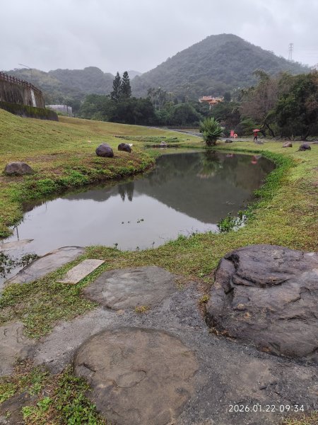 臺灣桃園國際機場、捷運大湖公園站→大溝溪生態治水園區→圓覺寺步道口→新福本坑→碧湖步道3007763