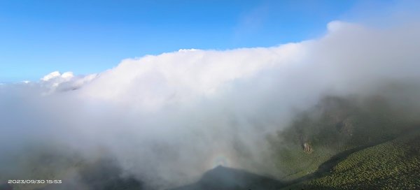 久違了！小觀音山西峰雲瀑觀音圈同框&霞光彩雲2299487