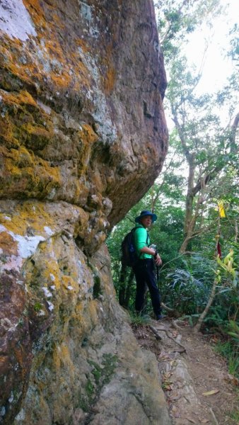 四分子古道、月扇湖山大岩壁O走1291831