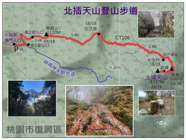 赫威山、多崖山、北插天山 連走2957266