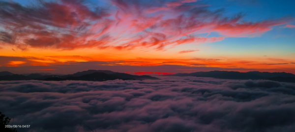 #石碇後山 #火燒雲 #日出 #雲海 8/163106954