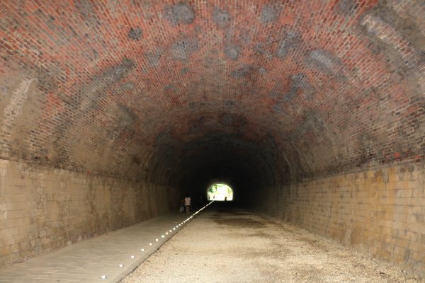 苗栗唯一鐵路雙線子母舊隧道~崎頂子母隧道950922