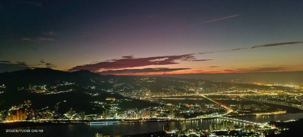 陽明山追雲趣-雲瀑&雲海&觀音山夜景/日出/晨曦11/8&19觀音圈2340632