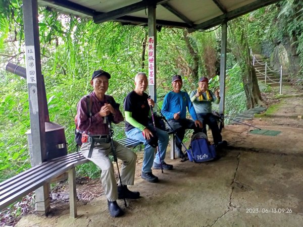 【臺北大縱走 6】象山公園→妙高台→拇指山頂峰登山口→南港山南峰→南港山→九五峰→中華科技大學2183579