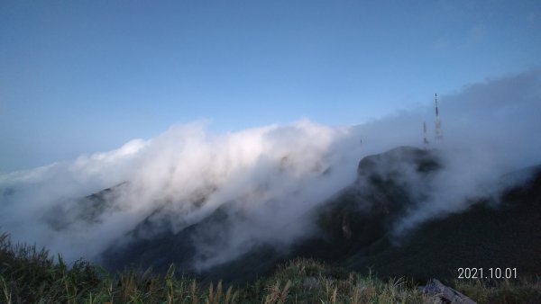 陽明山再見很滿意的雲瀑&觀音圈+夕陽，爽 !1475046