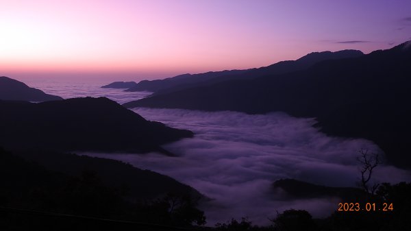 雪,白了山頭.雲,活了天空-寒流追雲趣,第七次合歡山主/東/北峰獨攀單攻(車接駁)202301242004452