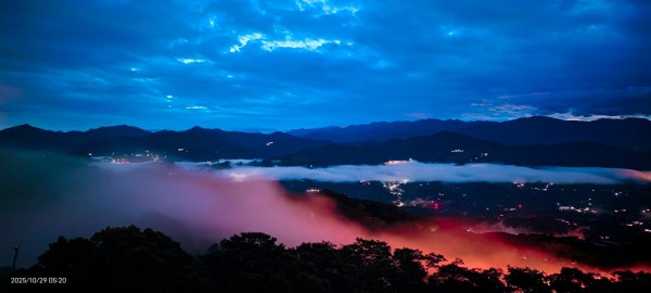 跟著雲海達人山友追雲趣 #雲洞山莊 #曙光 #日出 #雲海 10/29 & 超級月亮11/52926120