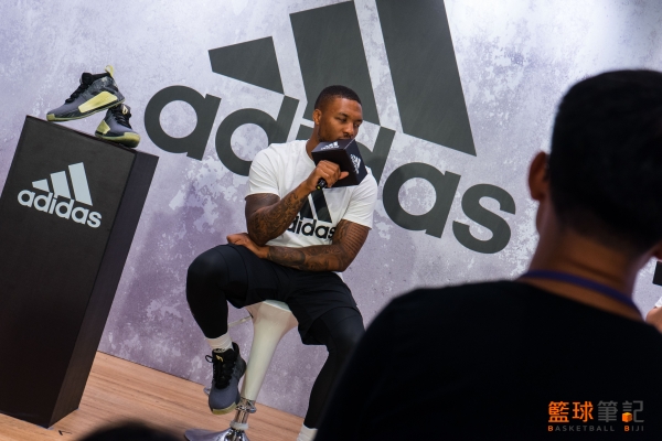 Damian Lillard adidas 忠孝店開幕記者會