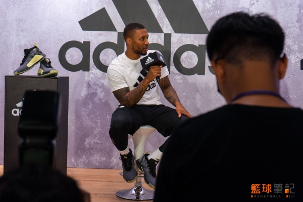 Damian Lillard adidas 忠孝店開幕記者會