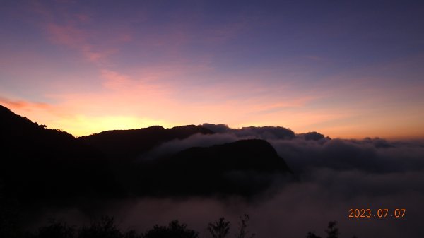 新店四十份/翡翠水庫壩頂月光/晨曦/日出雲海&石碇二格山雲海 7/7 & 13孓遺植物 #雙扇蕨2207733