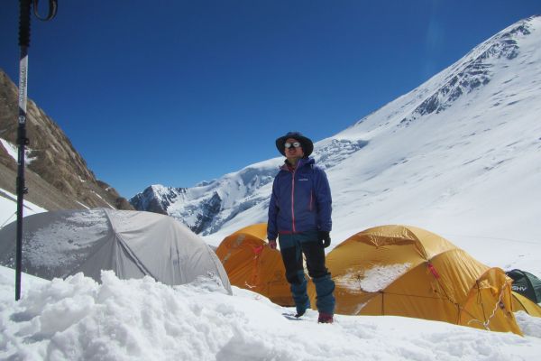 列寧峰，海拔7134公尺，海拔7134公尺--C1營地風景118594