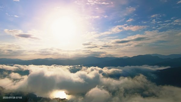 除夕寒流來襲的翡翠水庫雲海&天元宮寒櫻1/282700709