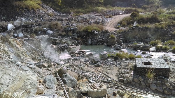 硫磺溫泉蒸騰的磺溪嶺景觀步道、龍鳳谷步道811029