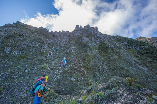 奇萊北壁下屏風山1010504