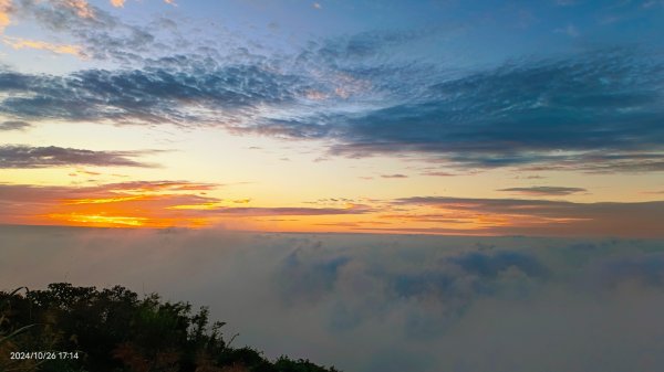 觀音山夕陽火燒雲雲海10/262636373