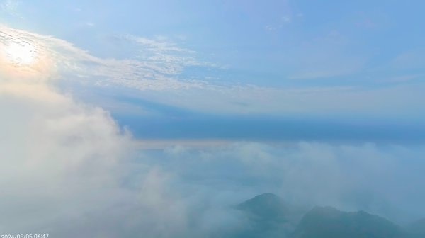 觀音山夜景琉璃光雲海&一彎血月5/52495641