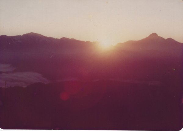 雪山主東峰賞雪行(民國71年)711214