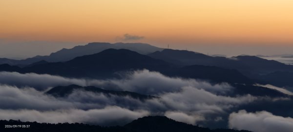 #石碇後山 #日出 差強人意 #雲海 首登 #赤腳蘭山 #670峰 9/193119682