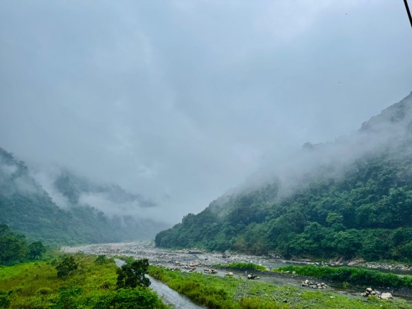雨下的白毛山步道與白鹿吊橋2805301