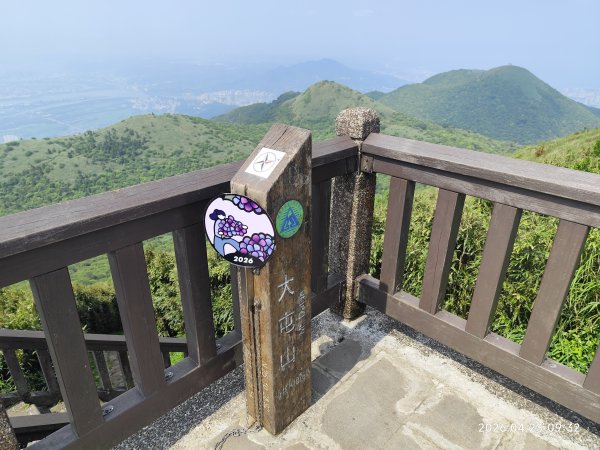 【臺北大縱走 2】二子坪→大屯山主峰→大屯坪步道→二子坪步道