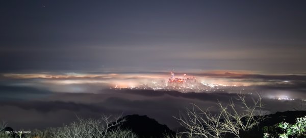 #觀音山 #月亮 #琉璃光 #雲海 #日出 #天空之城 2/14&152999651
