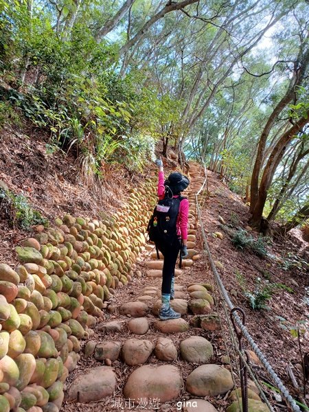 【苗栗三義】朗朗晴天爬山趣。 No35小百岳~火炎山、南鞍古道O走2419160