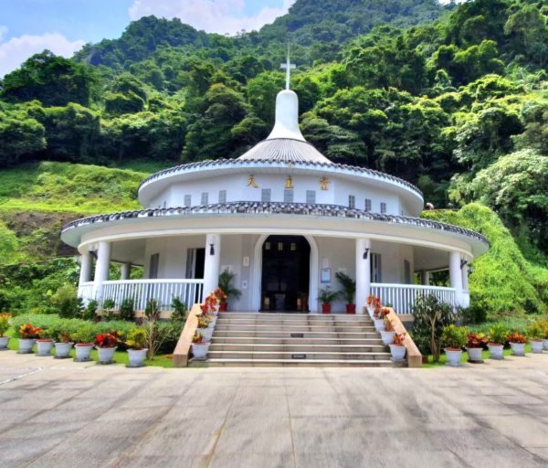 【中級山】宜蘭抹茶山（三角崙山），聖母登山步道，五峰旗瀑布2741058