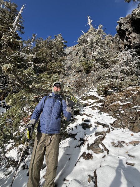 八大秀雪攀初體驗，銀白色中央山脈2413123