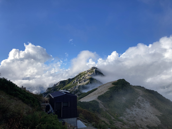 [日本][西穗穗高槍燕]D4槍岳-燕岳