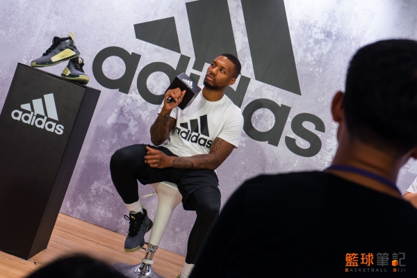 Damian Lillard adidas 忠孝店開幕記者會