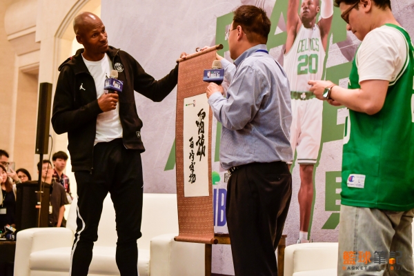 Ray Allen 國泰3x3記者會