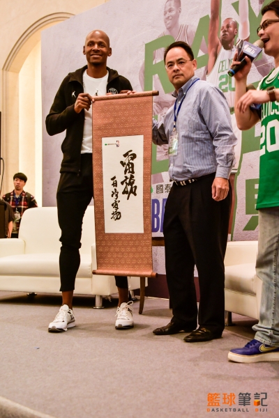 Ray Allen 國泰3x3記者會