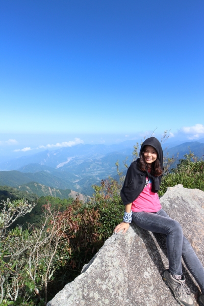 鳶嘴山，俯瞰西海岸，遠望玉山秀姑巒58055