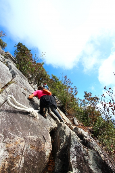 鳶嘴山，俯瞰西海岸，遠望玉山秀姑巒58060