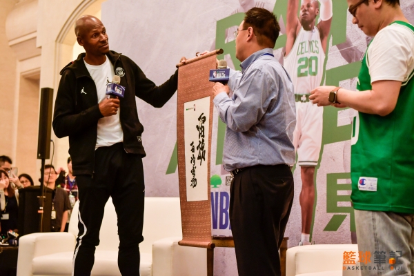 Ray Allen 國泰3x3記者會