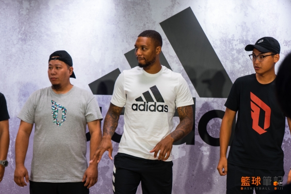 Damian Lillard adidas 忠孝店開幕記者會