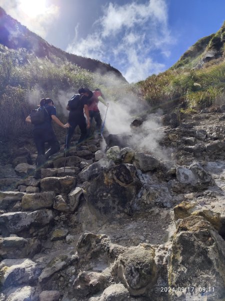 小油坑→七星山主峰、東峰→苗圃→陽明山前山公園【臺北大縱走 3】【走路趣尋寶】【臺北健走趣】2596106