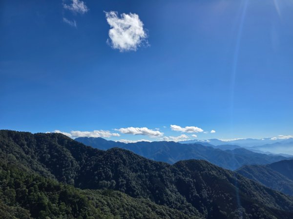 沒雲海只有藍天白雲的鳶嘴山2663259