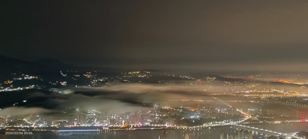 觀音山百萬夜景晨霧瀰漫&小觀音西峰3/42444954