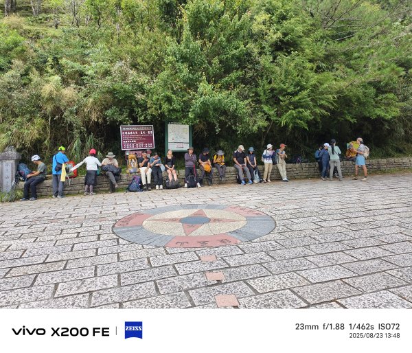 [玉山尋寶任務-05/12] 2025_0823 塔塔加步道(大鐵杉登山步道)2869637