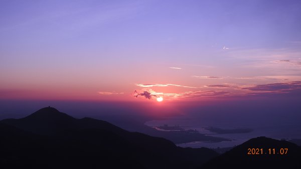 陽明山再見雲瀑&觀音圈+夕陽晚霞&金星合月1507048