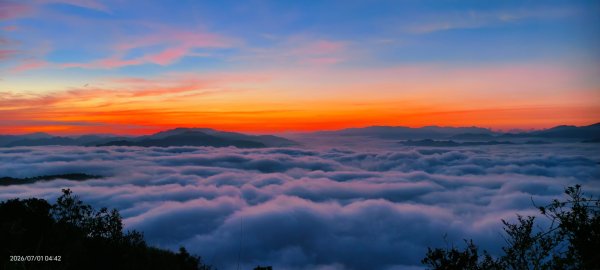 #石碇後山 #霞光 #日出 #雲海 #火燒雲 #魔目裳蛾 7/1&33080433