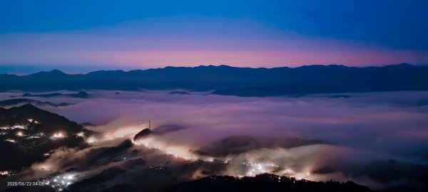 二格山 #琉璃光 #雲海流瀑 #雲瀑 #火燒雲 #日出 6/222817095
