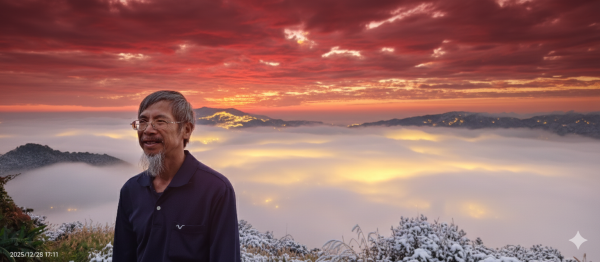 #馬那邦山 #夕陽 #雲海 #火燒雲 12/282974322