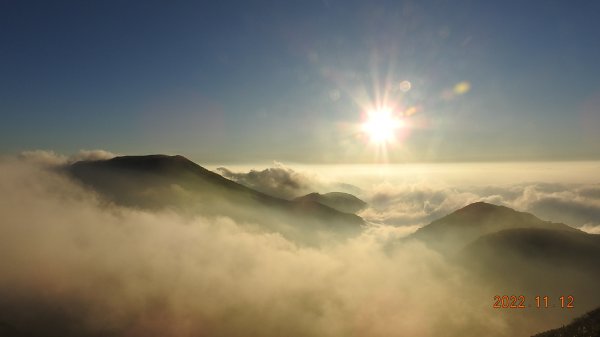 11/12陽明山出大景-雲瀑/雲海&觀音圈同框+夕陽晚霞+琉璃光1906962