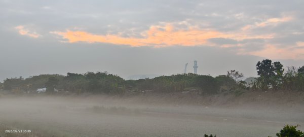 #觀音山 #夕陽 #夜景 #林梢步道 #關渡平原 #輻射霧  2/213003250